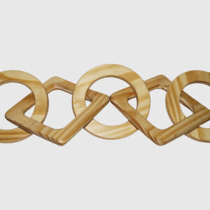 Round Squire Wood Chain