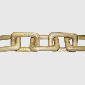 Sharp Design Wood Chain