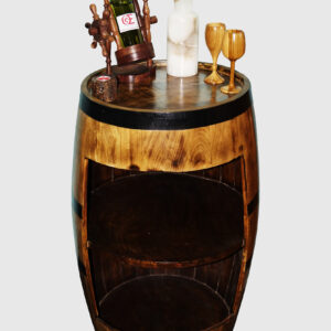 Wine Barrel Doorless Rack